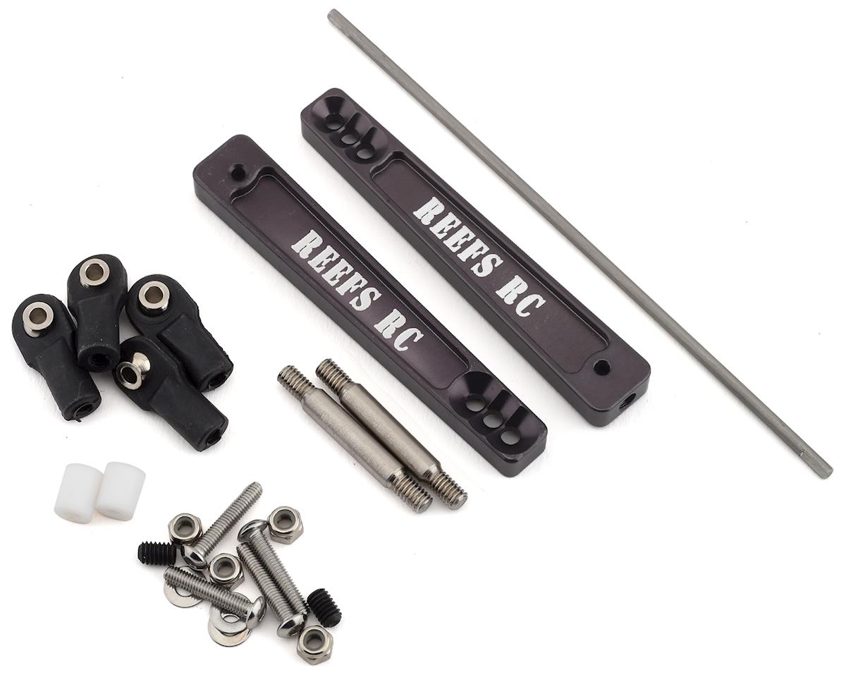 Reefs RC 7075 Hard Anodized Aluminum Sway Bar Kit - Gray (21pcs)