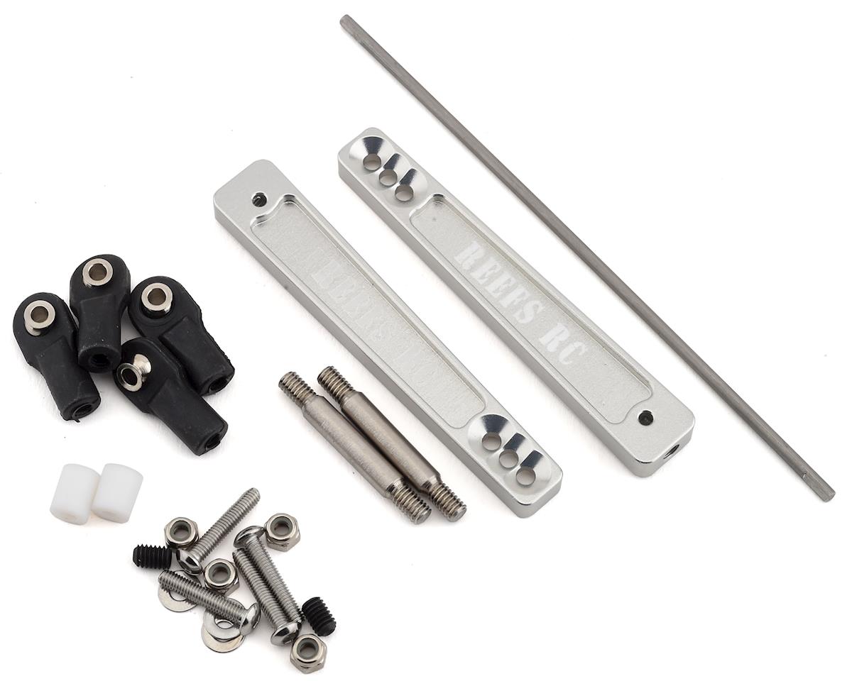 Reefs RC 7075 Hard Anodized Aluminum Sway Bar Kit - Silver (21pcs)