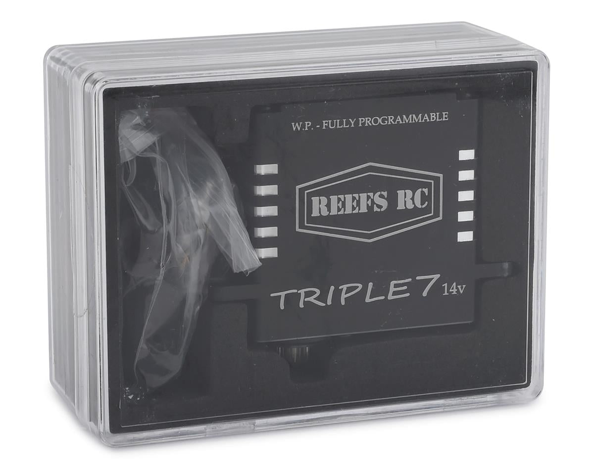 Reefs RC Triple7 14V High Torque High Speed Brushless Programmable Servo