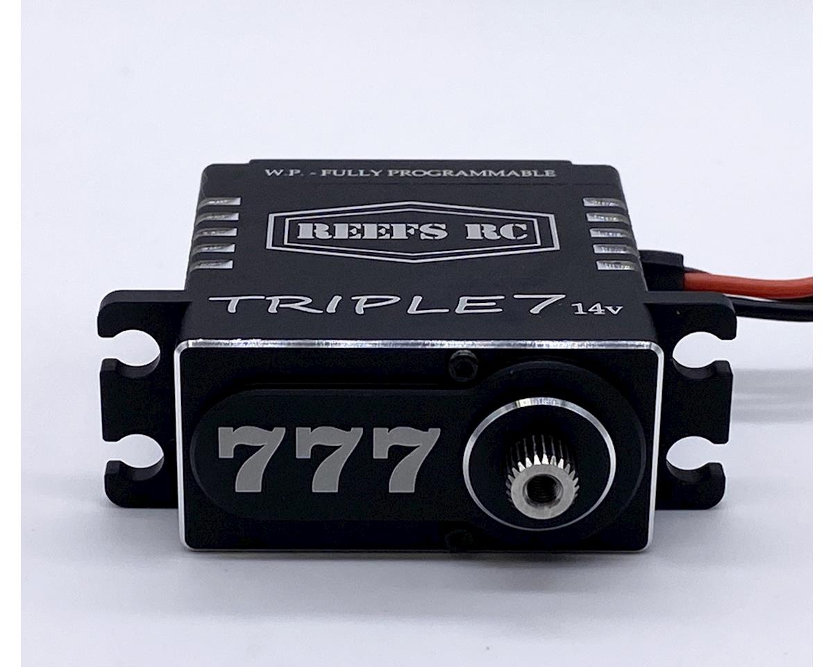 Reefs RC Triple7 14V High Torque High Speed Brushless Programmable Servo