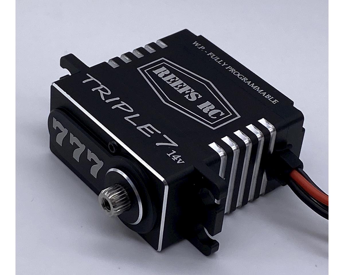 Reefs RC Triple7 14V High Torque High Speed Brushless Programmable Servo