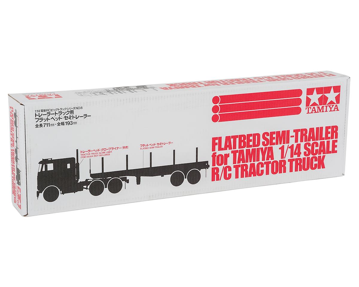 Tamiya 1/14 Scale RC Flatbed Semi Trailer Kit