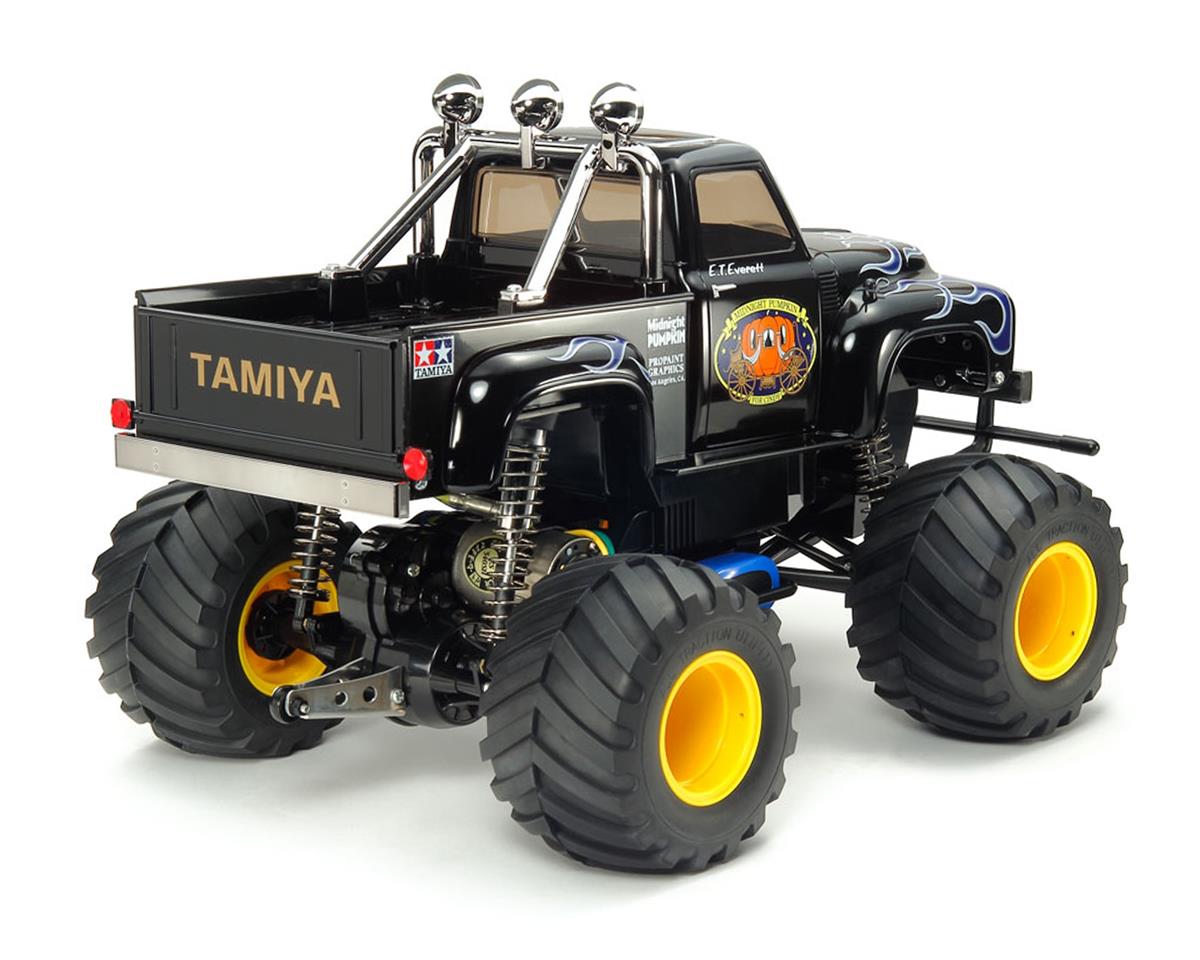 Tamiya 1/12 RC Midnight Pumpkin Black Edition Monster Truck CW-01 Kit HobbyWing THW 1060 ESC