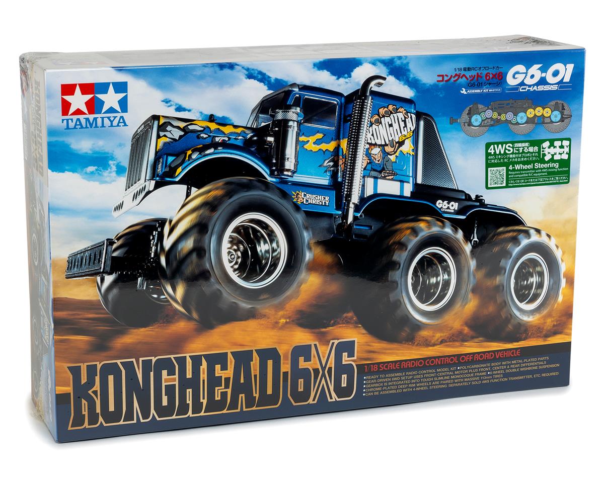 Tamiya 1/18 R/C Konghead 6x6 (G6-01) Kit